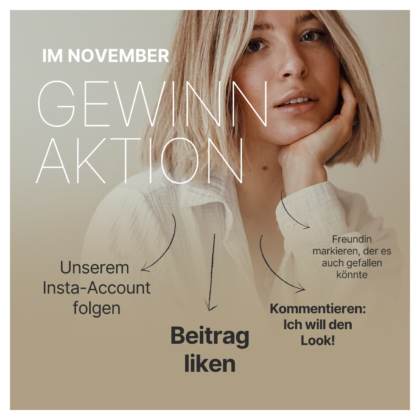 November-Aktion: UMSTYLING ZU GEWINNEN!