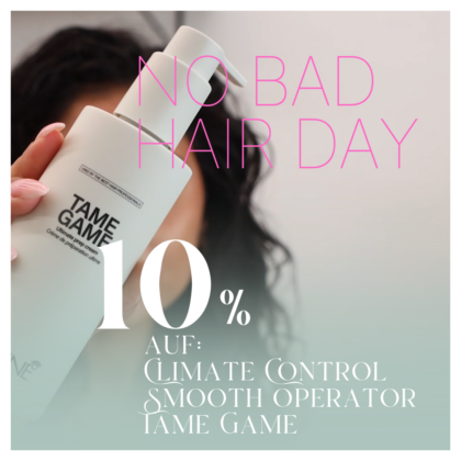 April-Angebot: No Bad Hair Day bei Regentagen!